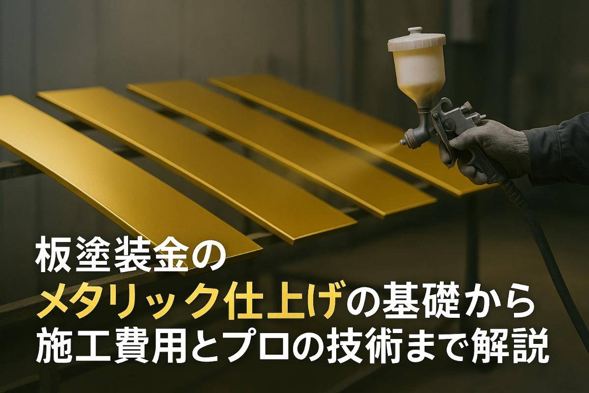 板金塗装のメタリック仕上げの基礎から施工費用とプロの技術まで解説
