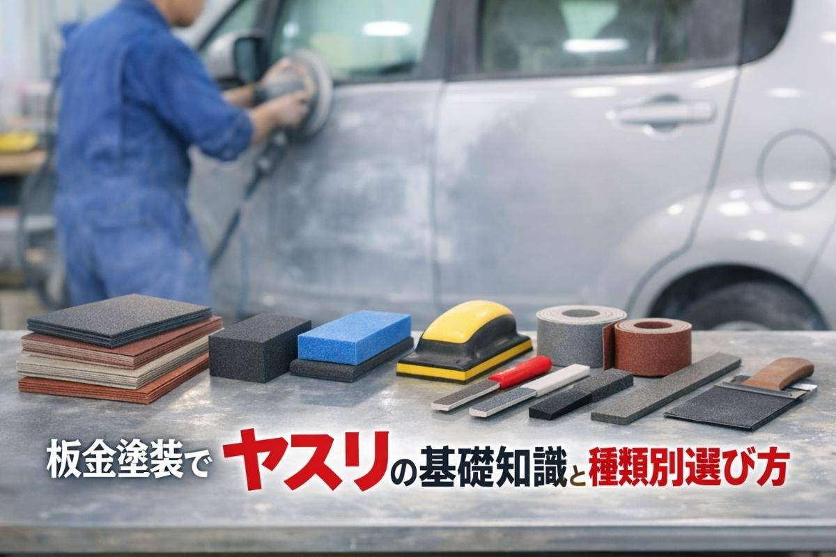 板金塗装でヤスリの基礎知識と種類別選び方！用途別おすすめと失敗例・価格比較まで解説
